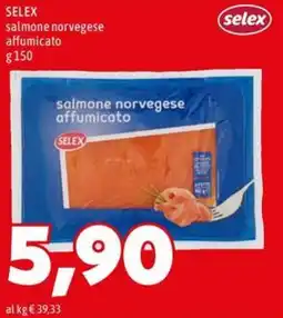 MEGA salmone norvegese affumicato SELEX offerta