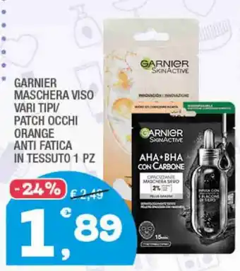 Splendidi e Splendenti Garnier Maschera Viso offerta