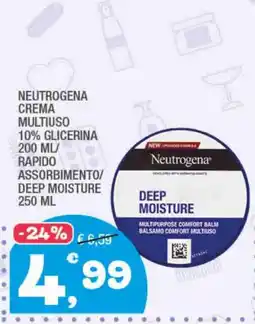 Splendidi e Splendenti Neutrogena Crema Multiuso offerta