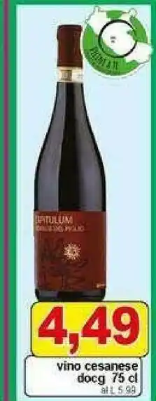 Pewex Vino cesanese docg offerta