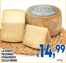 DEM LA FONTE PECORINO STAGIONATO COLLE VERDE offerta