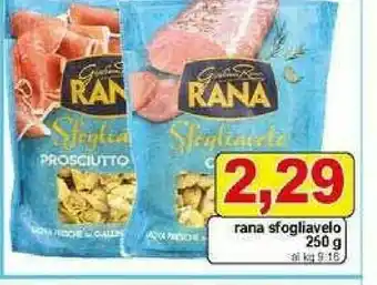 Pewex Sfogliavelo prosciutto crudo 250 g(ml) offerta