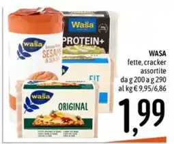 Emisfero WASA fette, cracker assortite offerta