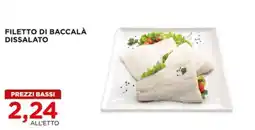Alì Supermercati FILETTO DI BACCALÀ DISSALATO offerta