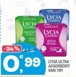 Splendidi e Splendenti LYCIA ULTRA ASSORBENTI offerta