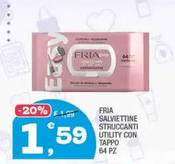 Splendidi e Splendenti FRIA SALVIETTINE STRUCCANTI UTILITY offerta