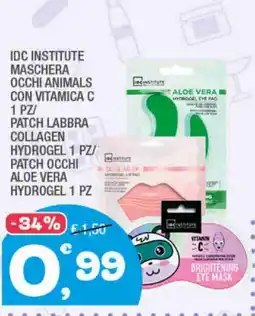 Splendidi e Splendenti IDC INSTITUTE MASCHERA OCCHI ANIMALS CON VITAMICA C offerta