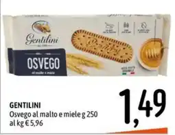 Emisfero GENTILINI Osvego al malto e miele offerta