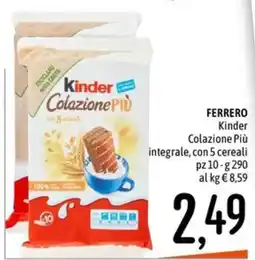 Emisfero Kinder ColazionePIÙ offerta