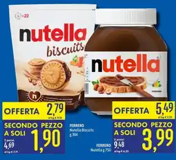 Emisfero Nutella Biscuits offerta