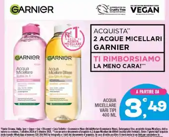 Splendidi e Splendenti Acqua Micellare Garnier offerta