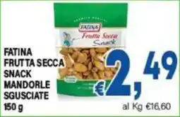 DEM FATINA FRUTTA SECCA SNACK MANDORLE SGUSCIATE offerta