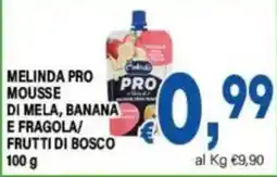 DEM Melinda Pro Mousse di Mela, Banana e Fragola/ Frutti di Bosco offerta
