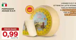 Alì Supermercati Formaggio Asiago D.O.P. offerta