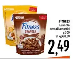 Emisfero Nestlé Fitness Granola offerta