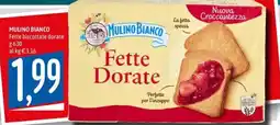 Emisfero Fette biscottate dorate Mulino Bianco offerta