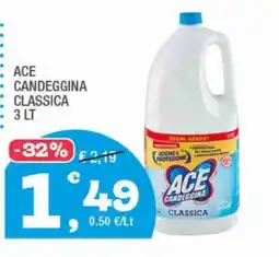 Splendidi e Splendenti ACE CANDEGGINA CLASSICA offerta