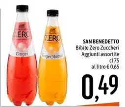 Emisfero SAN BENEDETTO Bibite Zero Zuccheri offerta