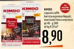 Emisfero KIMBO capsule caffè espresso Napoli offerta