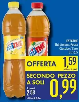 Emisfero ESTATHE Thé Limone, Pesca Classico / Zero offerta