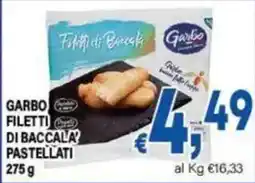 DEM Garbo Filetti di Baccala' Pastellati offerta