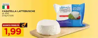 Alì Supermercati Casatella Lattebusche offerta