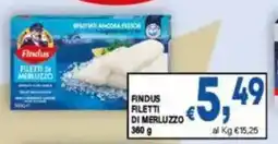 DEM Findus Filetti di Merluzzo offerta