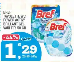 Splendidi e Splendenti Bref Tavolette WC Power Activ/Brilliant Gel offerta