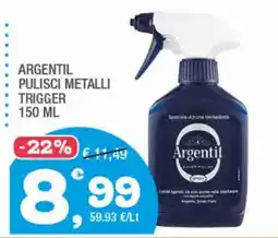 Splendidi e Splendenti Argentil Pulisci Metalli Trigger offerta