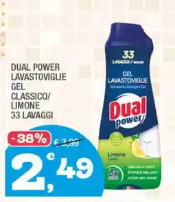 Splendidi e Splendenti Dual Power Gel Lavastoviglie Classico offerta