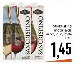Emisfero SAN CRISPINO vino da tavola offerta
