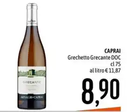 Emisfero Grecante CAPRAI offerta