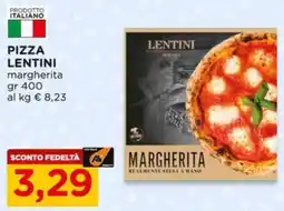 Alì Supermercati Pizza LENTINI margherita offerta