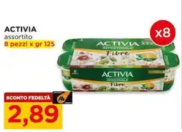 Alì Supermercati ACTIVIA intestinale fibre offerta
