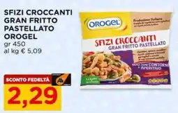Alì Supermercati Sfizi croccanti gran fritto pastellato Orogel offerta
