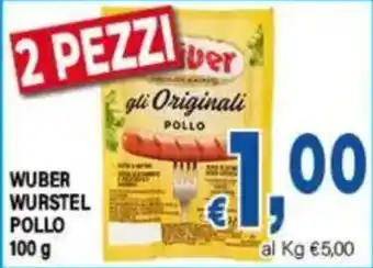 DEM WUBER WURSTEL POLLO offerta