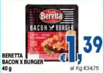 DEM Beretta Bacon X Burger offerta