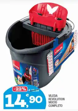 Splendidi e Splendenti VILEDA REVOLUTION MOCIO COMPLETO offerta