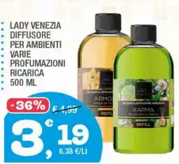 Splendidi e Splendenti Lady Venezia Diffusore per Ambienti offerta