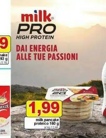 Pewex Milk pancake proteico offerta