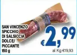 DEM San Vincenzo Spiccchio di Salsiccia offerta