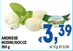 DEM ANDRIESE NODINI/GOCCE offerta