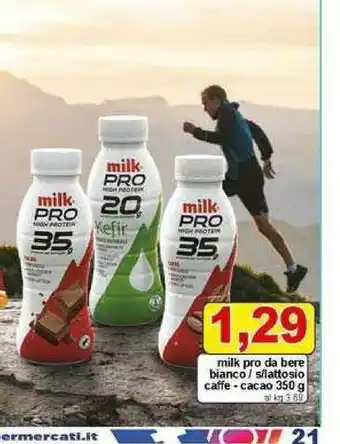 Pewex Milk pro da bere bianco offerta