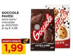 Alì Supermercati Gocciole Pavesi offerta