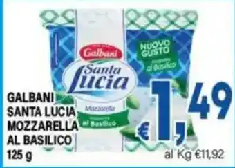 DEM Galbani Santa Lucia Mozzarella al Basilico offerta