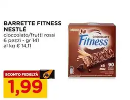 Alì Supermercati BARRETTE FITNESS NESTLÉ offerta