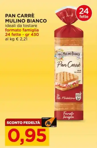 Pan Carrè Mulino Bianco