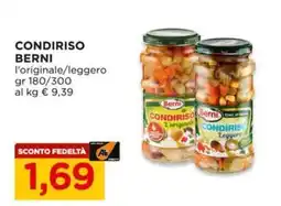 Alì Supermercati CONDIRISO BERNI offerta