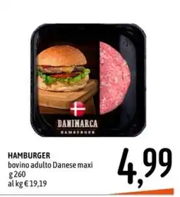 Emisfero HAMBURGER DANIMARCA offerta
