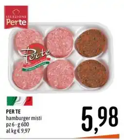 Emisfero PER TE hamburger misti offerta